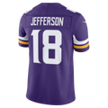 Justin Jefferson Minnesota Vikings NFL Nike Men Purple Vapor F.U.S.E. Limited Player Sewn Jersey product image 1, provided