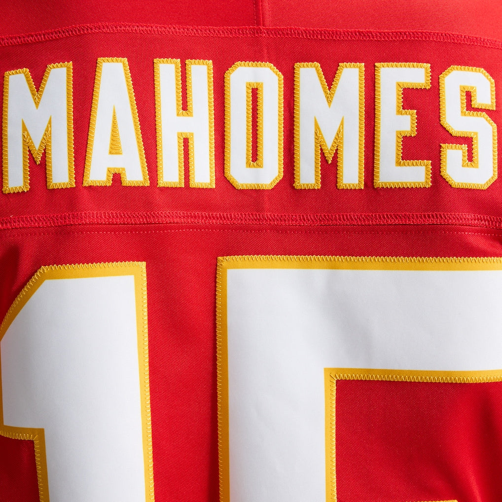 Patrick Mahomes Kansas City NFL Nike Men Red Vapor F.U.S.E. Limited Player Sewn Jersey product image 4, provided for visual