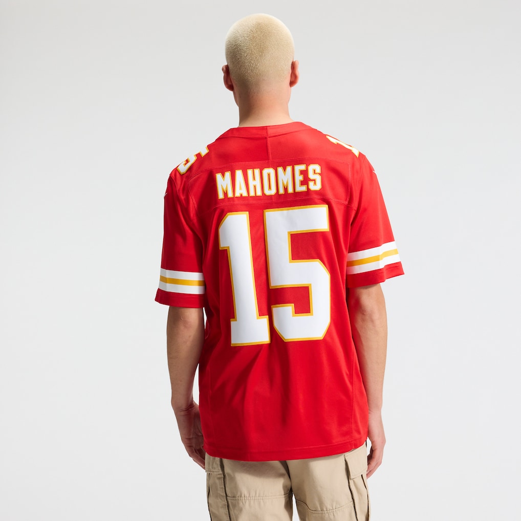 Patrick Mahomes Kansas City NFL Nike Men Red Vapor F.U.S.E. Limited Player Sewn Jersey product image 6, provided for visual