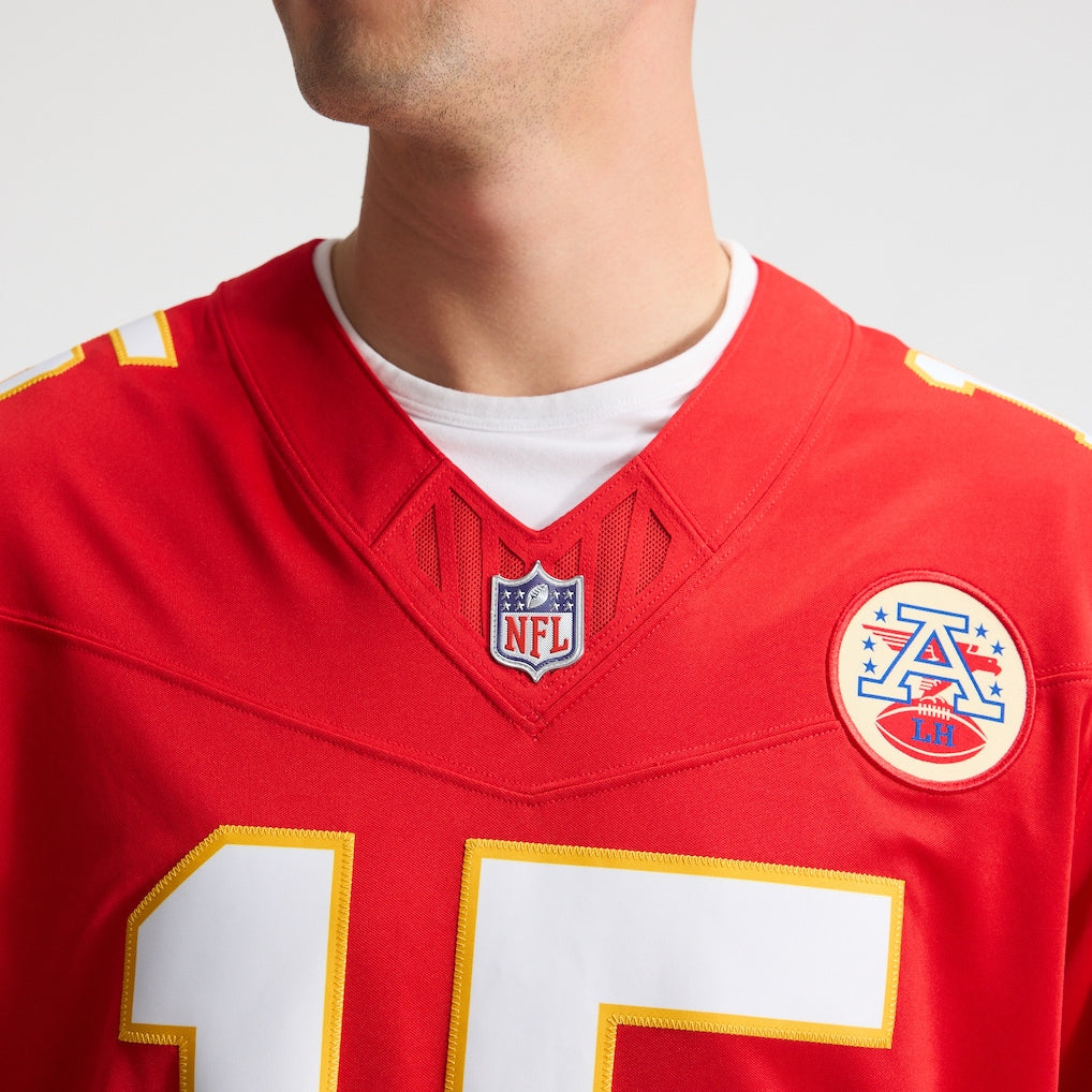 Patrick Mahomes Kansas City NFL Nike Men Red Vapor F.U.S.E. Limited Player Sewn Jersey product image 5, provided for visual
