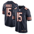Rome Odunze Chicago Bears Nike Navy Home Replica Jersey product image 1, provided for visual reference and product detail