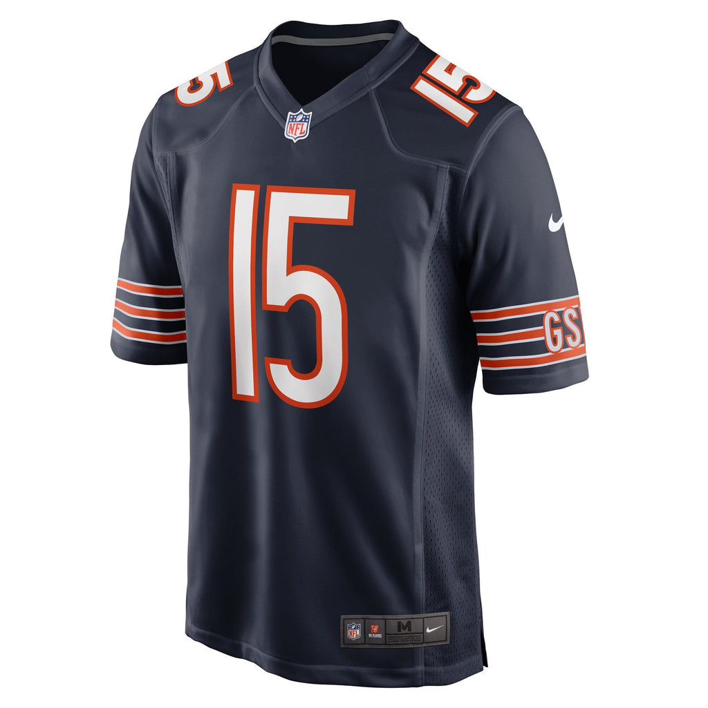 Rome Odunze Chicago Bears Nike Navy Home Replica Jersey product image 2, provided for visual reference and product detail