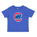 Chicago Cubs Toddler Royal Soft Grape Crawl Bear T-Shirt product image 1, provided for visual reference and product detail