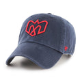 Montreal Alouettes CFL 47 Brand Men Navy Clean up Adjustable Hat product image 1, provided for visual reference and product