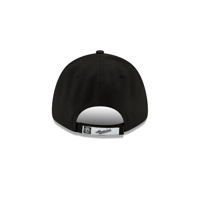 Montreal Expos MLB New Era Men Black 9Forty The League Adjustable Hat product image 2, provided for visual reference and