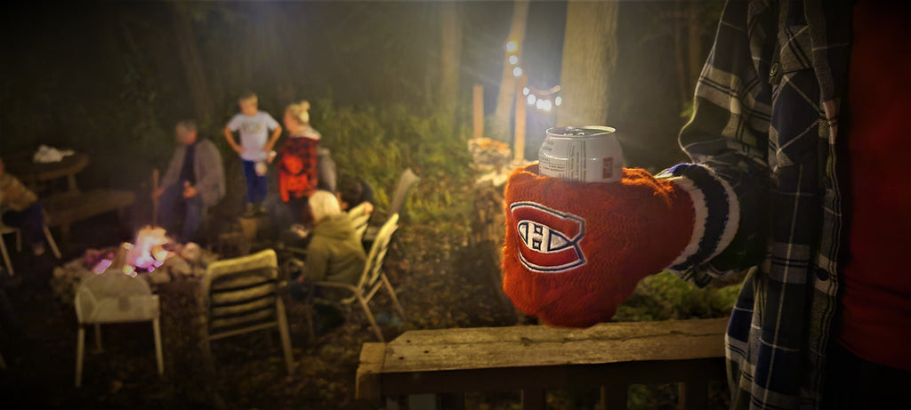 Montreal Canadiens NHL Hockey Sockey Red Koozie product image 6, provided for visual reference and product detail review