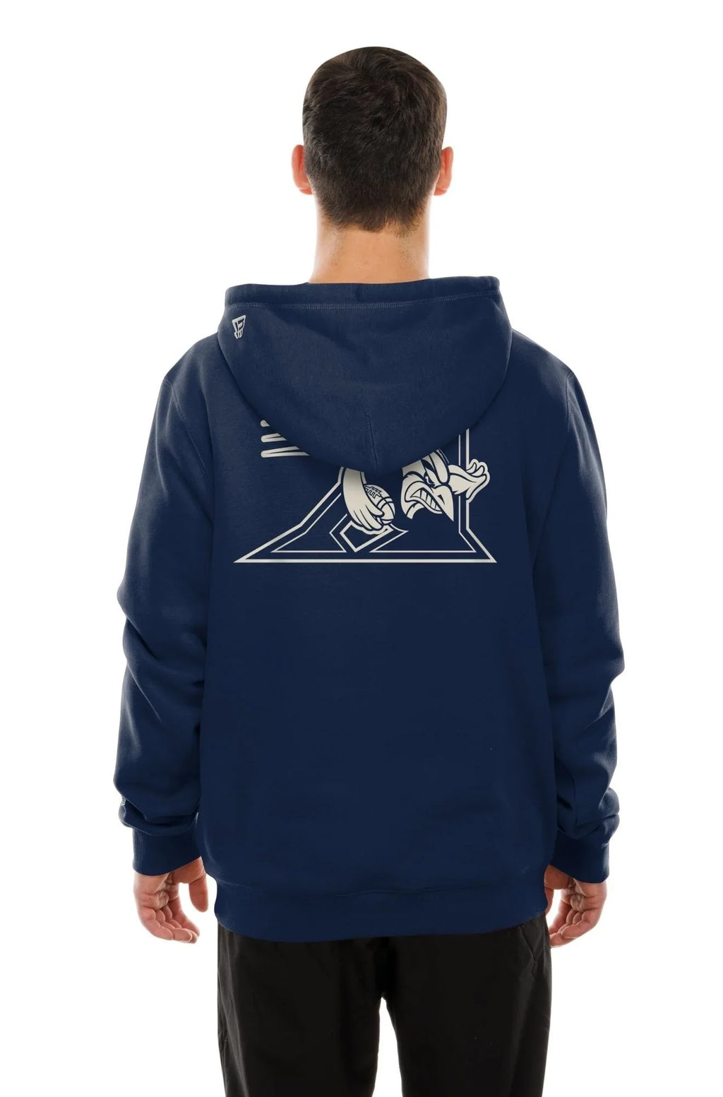 Montreal Alouettes CFL New Era Men Navy 2026 Turf Traditions Pullover Sweater Hoodie product image 2, provided for visual