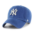 New York Yankees MLB 47 Brand Men Royal Blue Chasm Blazer Clean Up Adjustable Hat product image 1, provided for visual