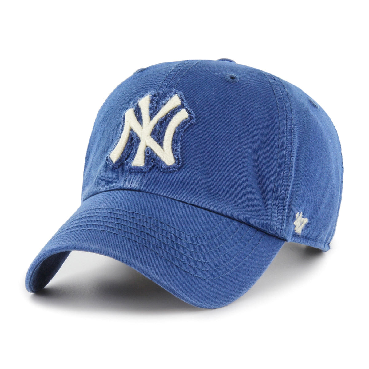 New York Yankees MLB 47 Brand Men Royal Blue Chasm Blazer Clean Up Adjustable Hat product image 1, provided for visual
