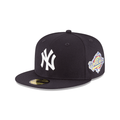 New York Yankees MLB New Era Men Navy 59Fifty 1996 World Series Fitted Hat product image 1, provided for visual reference