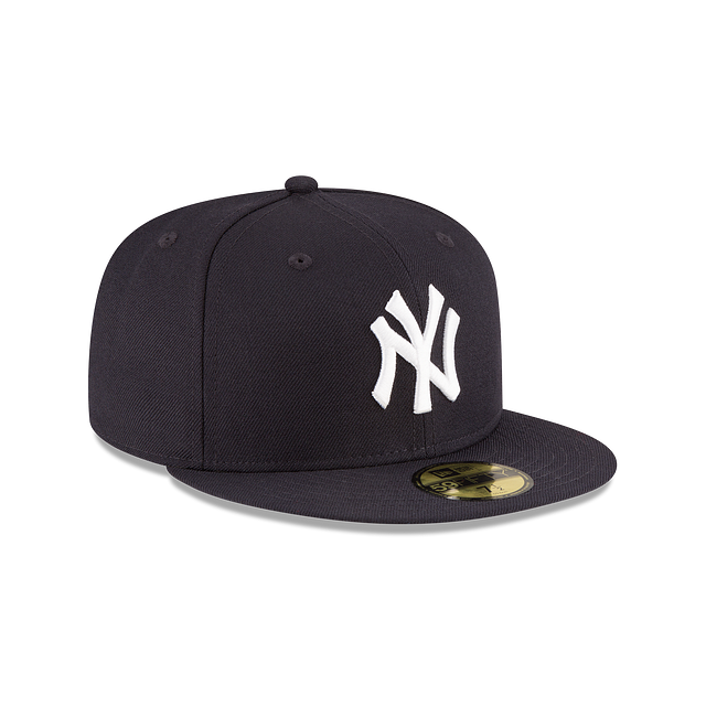 New York Yankees MLB New Era Men Navy 59Fifty 1996 World Series Fitted Hat product image 4, provided for visual reference