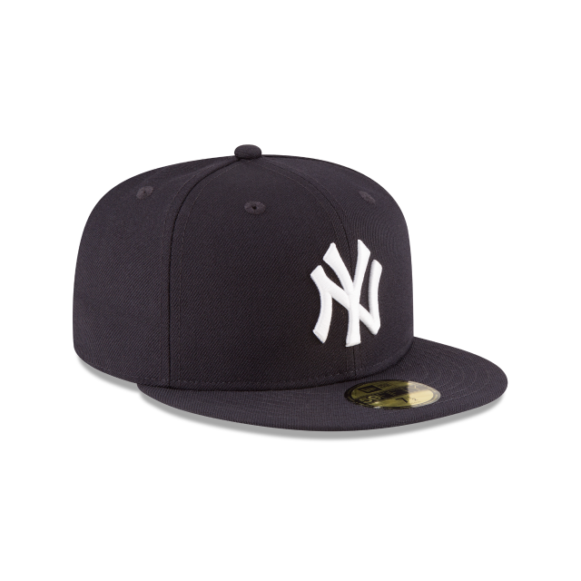 New York Yankees MLB New Era Men Navy 59Fifty 1998 World Series Fitted Hat product image 4, provided for visual reference