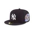 New York Yankees MLB New Era Men Navy 59Fifty 2000 Subway Series Fitted Hat product image 1, provided for visual reference