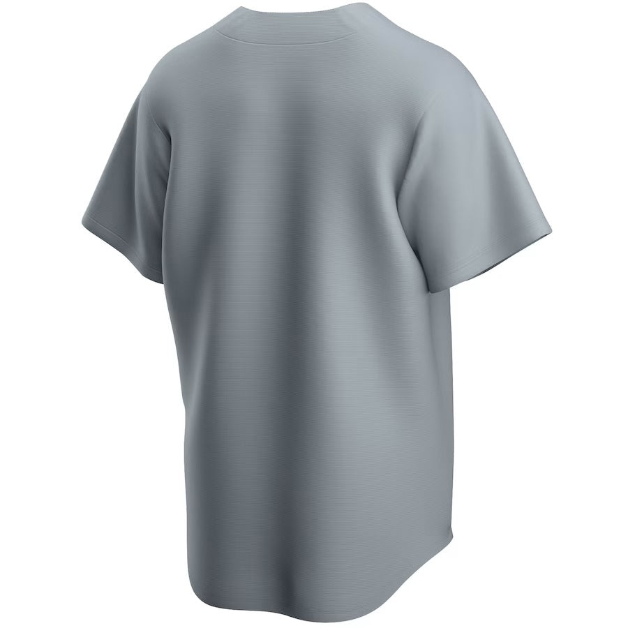 New York Yankees MLB Nike Men Grey 1927 Cooperstown Replica Jersey product image 2, provided for visual reference and