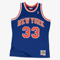 Patrick Ewing New York Knicks NBA Mitchell & Ness Men Royal Blue 1991-92 Hardwood Classics Swingman Jersey product image 1,