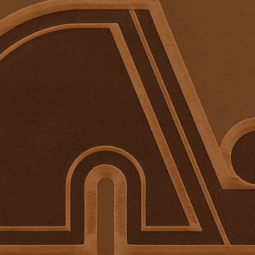 Quebec Nordiques NHL Bulletin Men Dune Twill Tonal Logo Express Crew Sweater product image 2, provided for visual reference