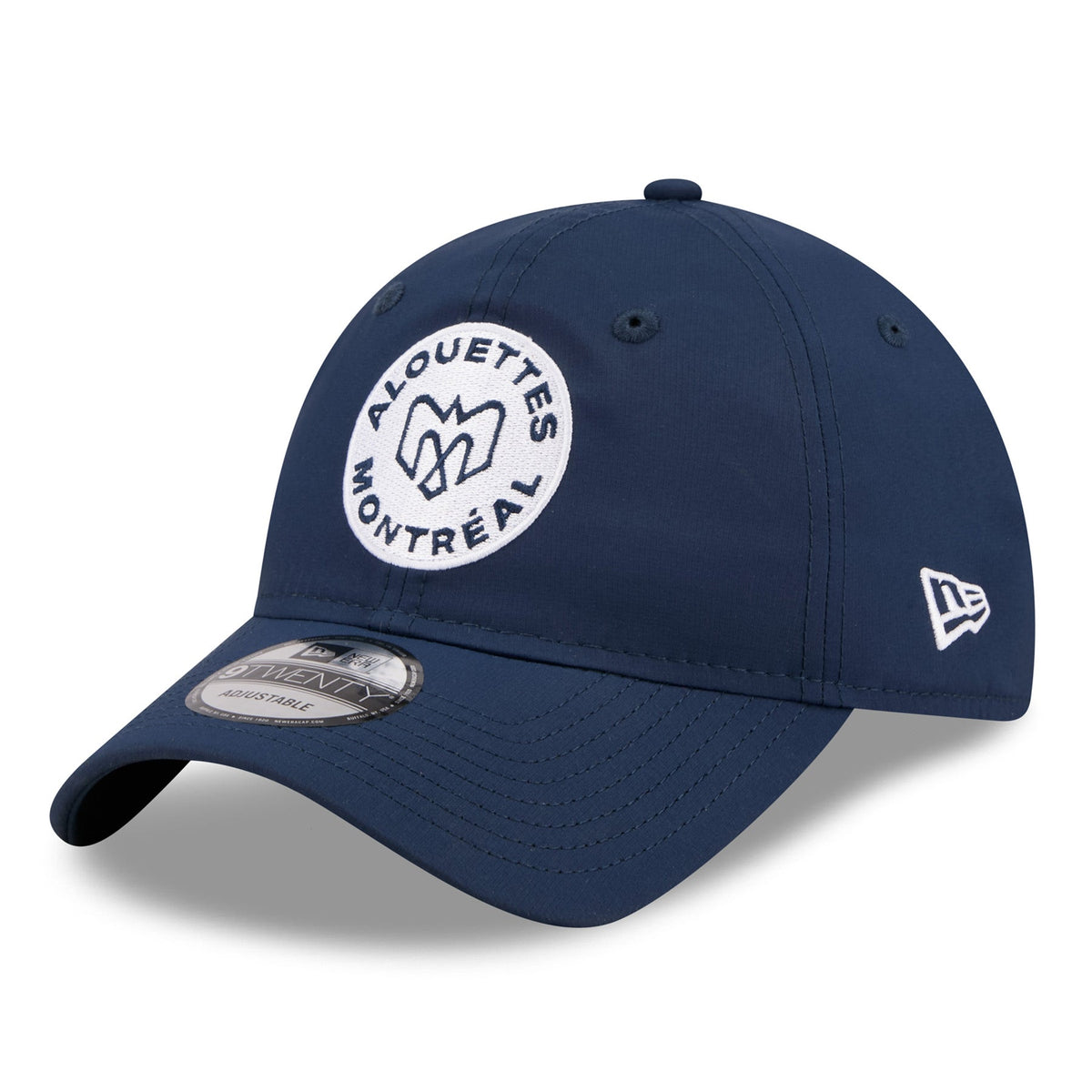 Montreal Alouettes CFL New Era Men Navy 9Twenty 2026 Sideline Adjustable Hat product image 1, provided for visual reference