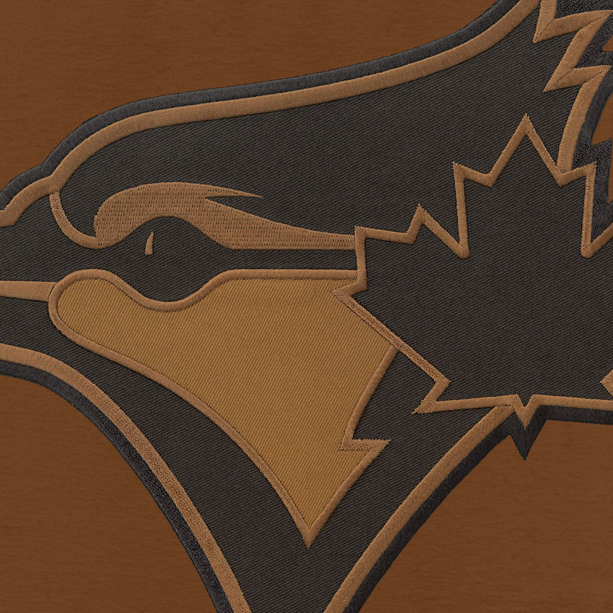 Toronto Blue Jays MLB Bulletin Men Dune Twill Tonal Logo Express Crew Sweater product image 2, provided for visual reference