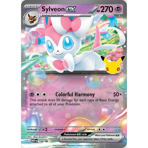 Pokémon TCG 30th Celebration Ex Collection Box Greninja ex or Sylveon ex product image 4, provided for visual reference and