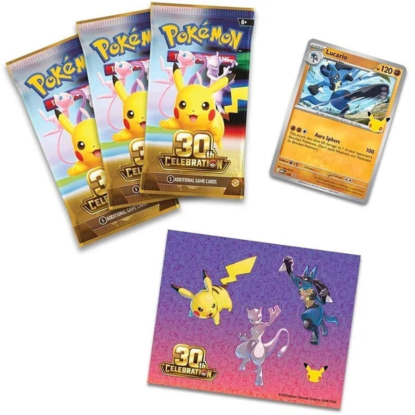 Pokémon TCG 30th Celebration Tech Sticker Collection Assortment Box product image 4, provided for visual reference and