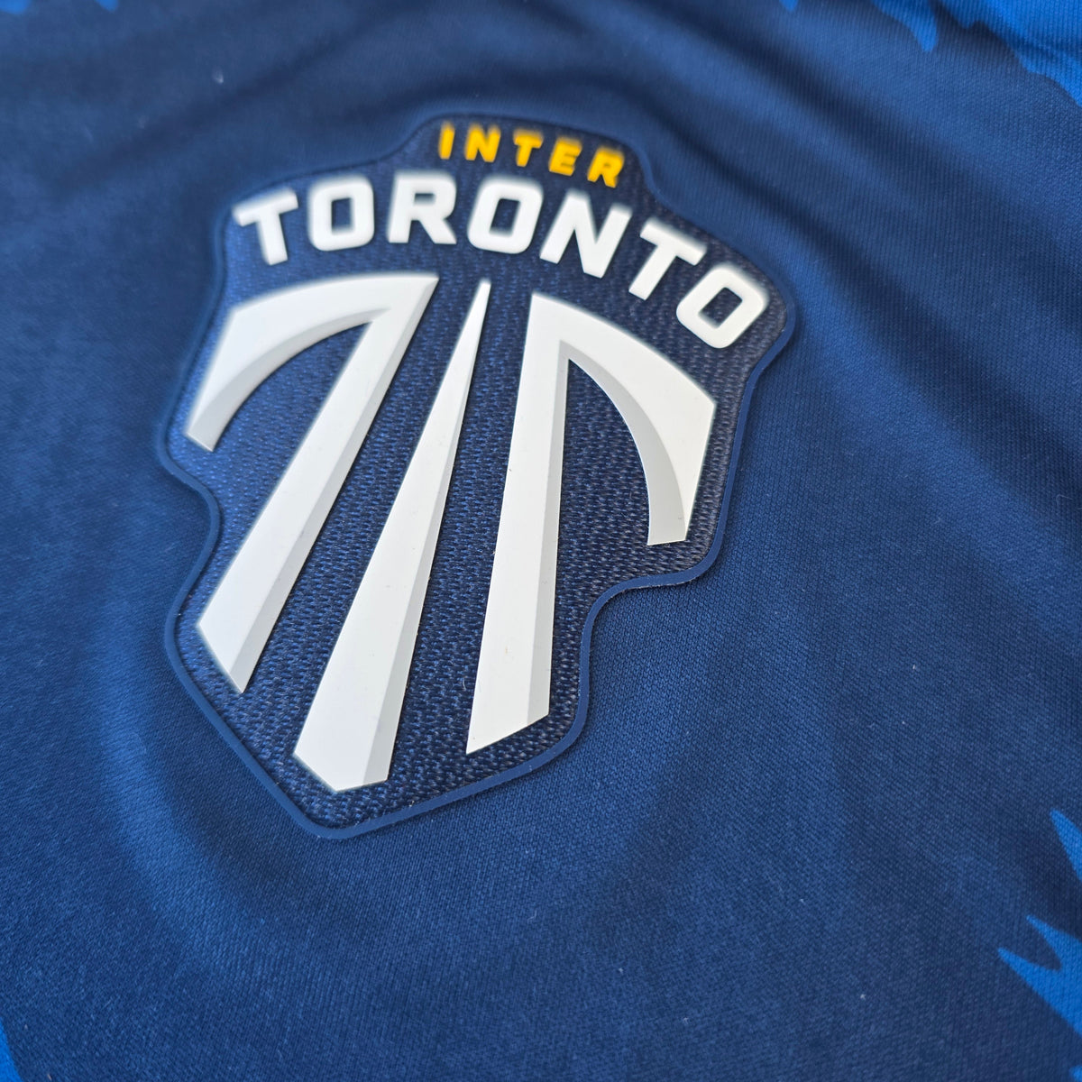 Inter Toronto CPL Hummel Men Navy 2026 Home Replica Jersey product image 2, provided for visual reference and product detail