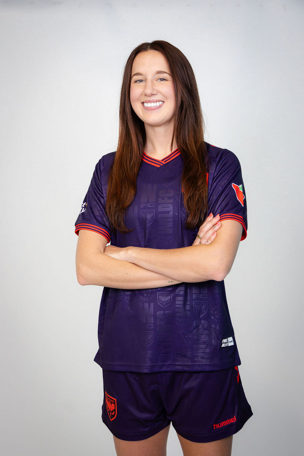 Calgary Wild NSL Hummel Unisex Purple 2026 Home Replica Jersey product image 3, provided for visual reference and product