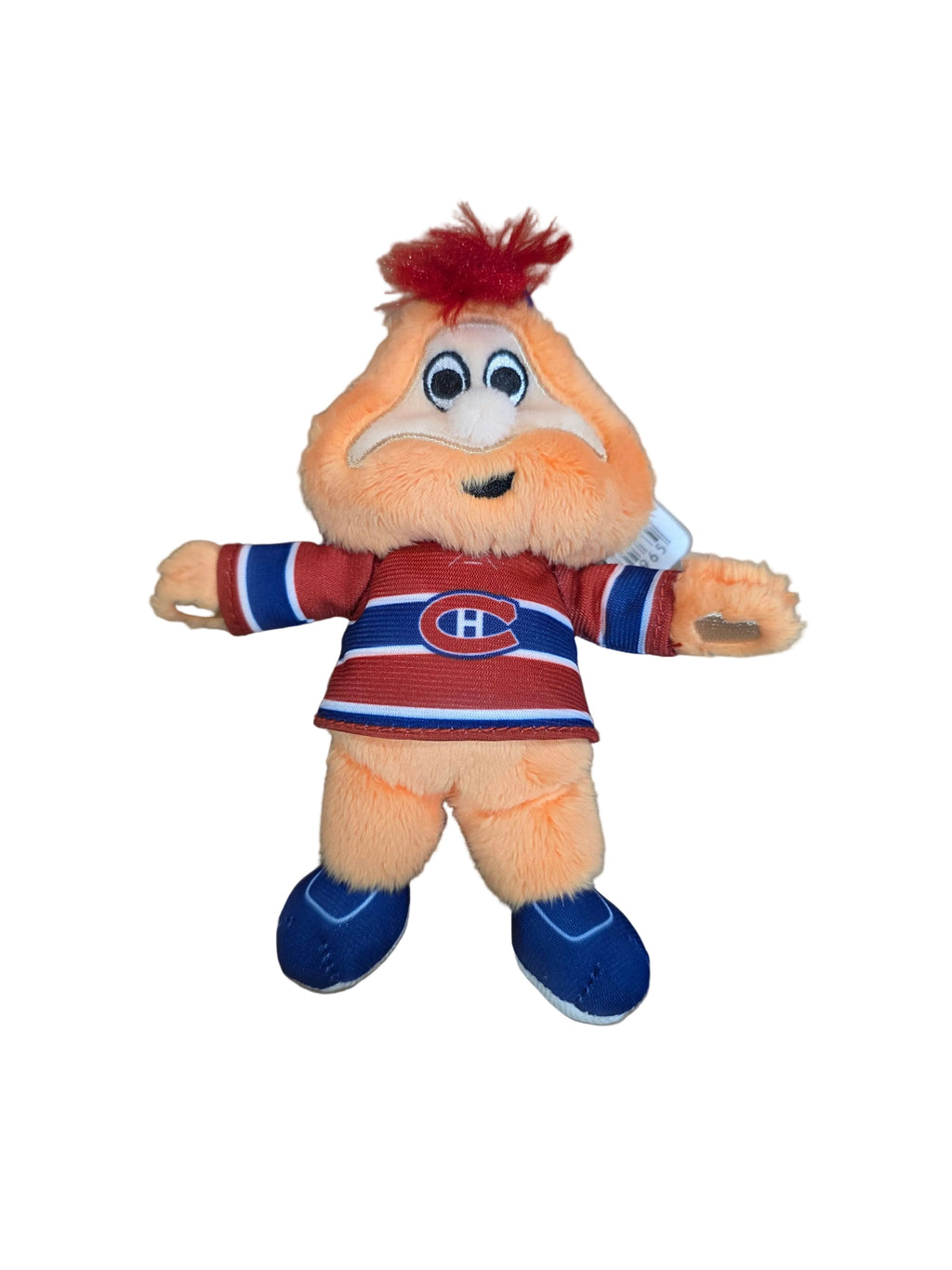Youppi Montreal Canadiens NHL Stuffed Animal House Zipper Pull Keychain Plush Mascot product image 1, provided for visual
