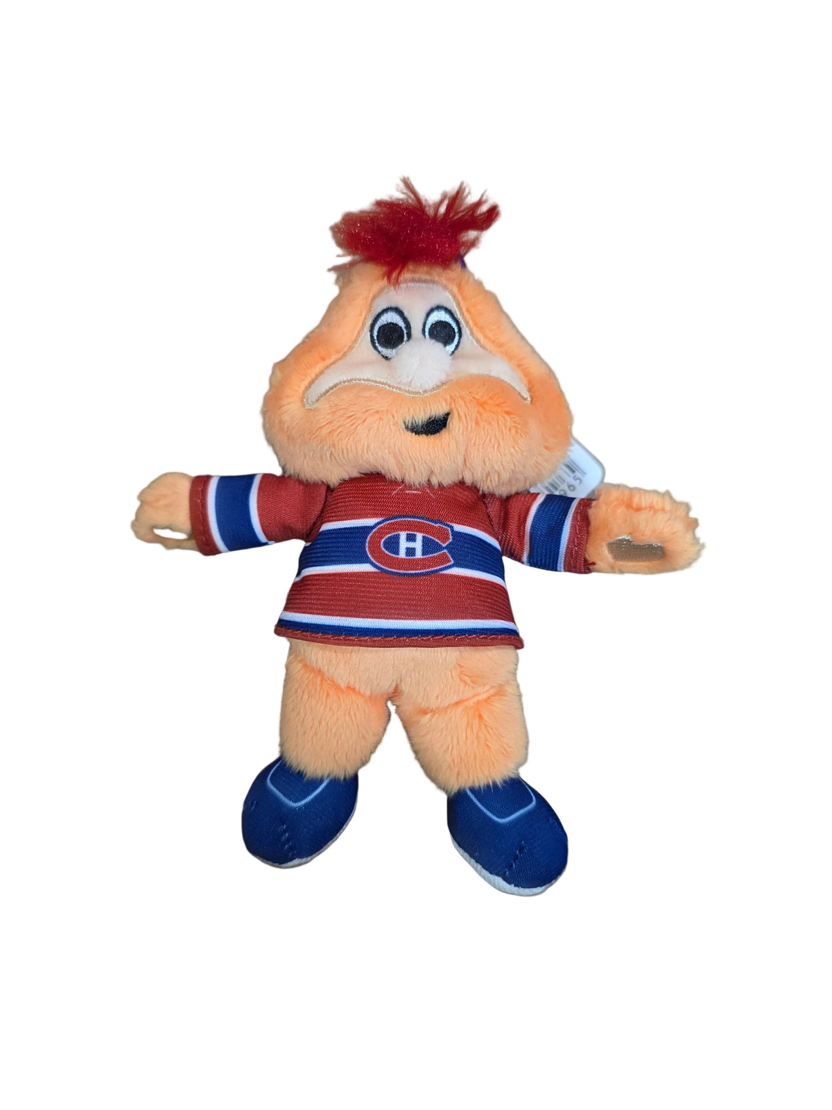 Youppi Montreal Canadiens NHL Stuffed Animal House Zipper Pull Keychain Plush Mascot product image 1, provided for visual