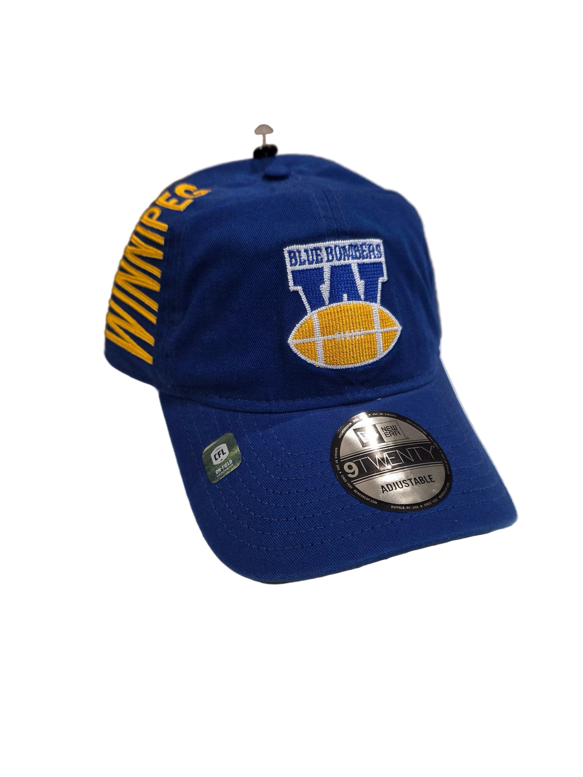 Winnipeg Blue Bombers CFL New Era Men Royal 9Twenty 2026 Turf Traditions Adjustable Hat product image 1, provided for visual