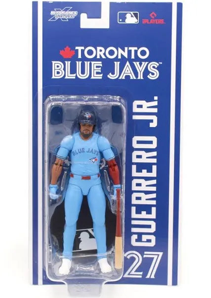 Vladimir Guerrero Jr. Toronto Blue Jays MLB McFarlene's Sportspick Articulated Action Figure Toy product image 1, provided