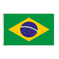 Brazil 3'x5' Country Wall Flag product image 1, provided for visual reference and product detail review
