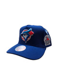 Toronto Blue Jays MLB Mitchell & Ness Men Royal Historical Pro Pinch Fit Snapback Hat product image 1, provided for visual