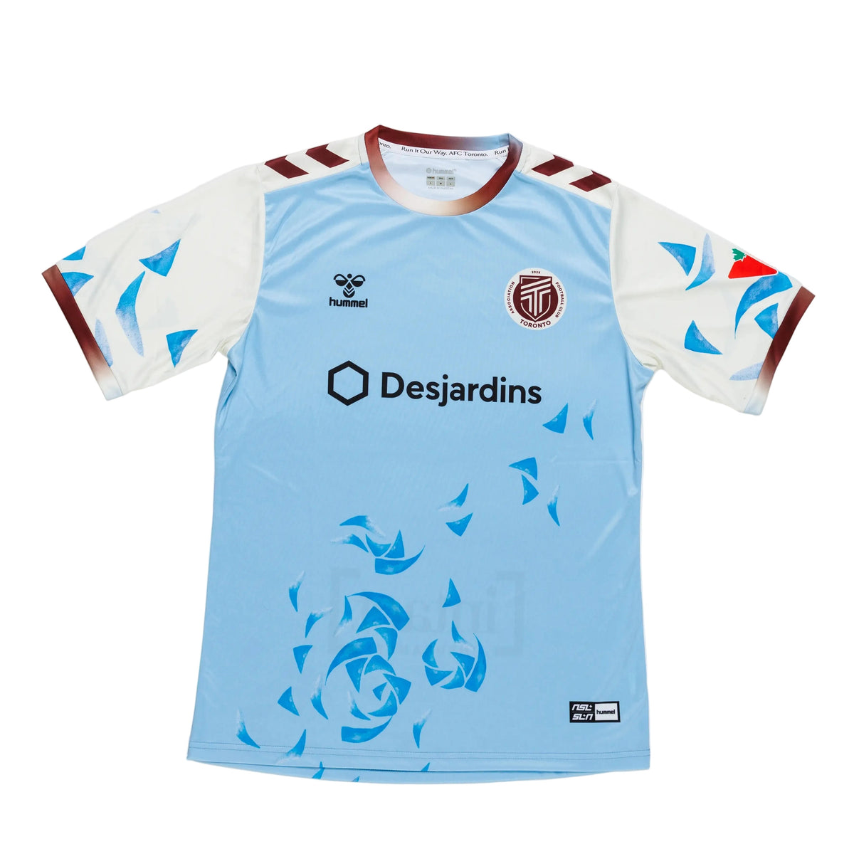AFC Toronto NSL Hummel Unisex Light Blue 2026 Away Replica Jersey product image 1, provided for visual reference and product