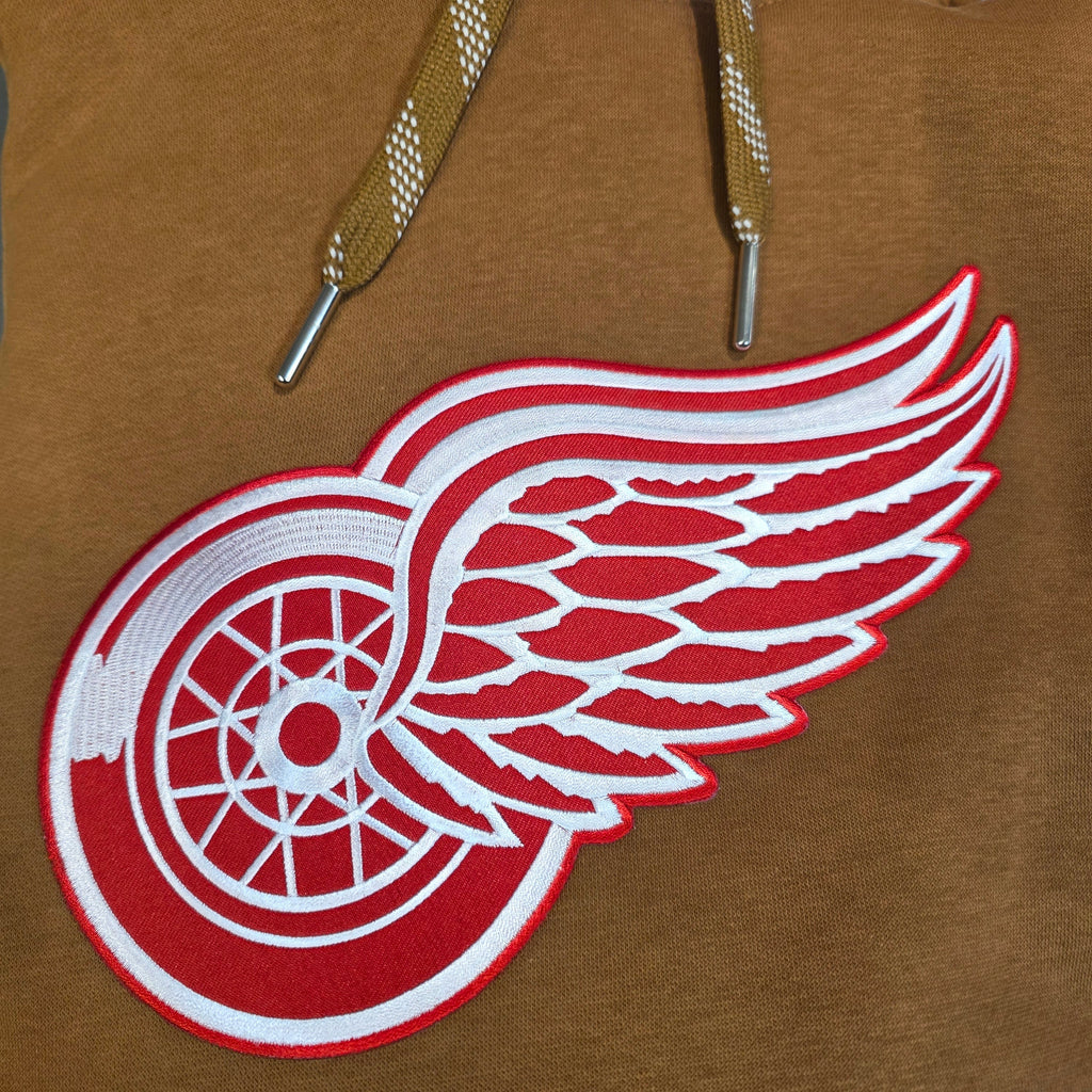 Detroit Red Wings NHL Bulletin Men Dune Express Twill Logo Hoodie product image 2, provided for visual reference and product