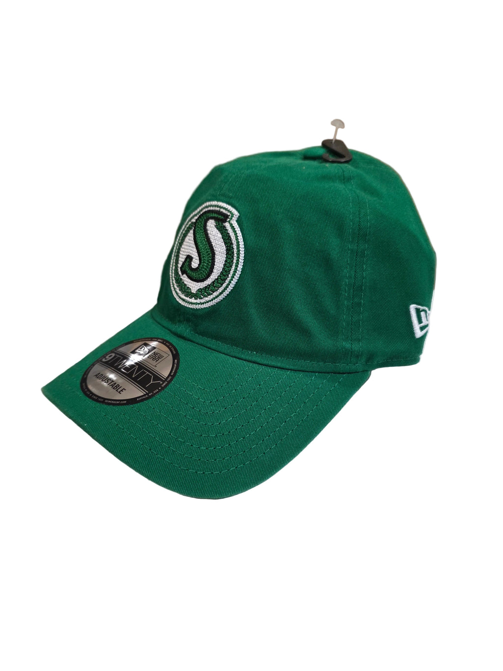 Saskatchewan Roughriders CFL New Era Men Green 9Twenty 2026 Turf Traditions Adjustable Hat product image 2, provided for
