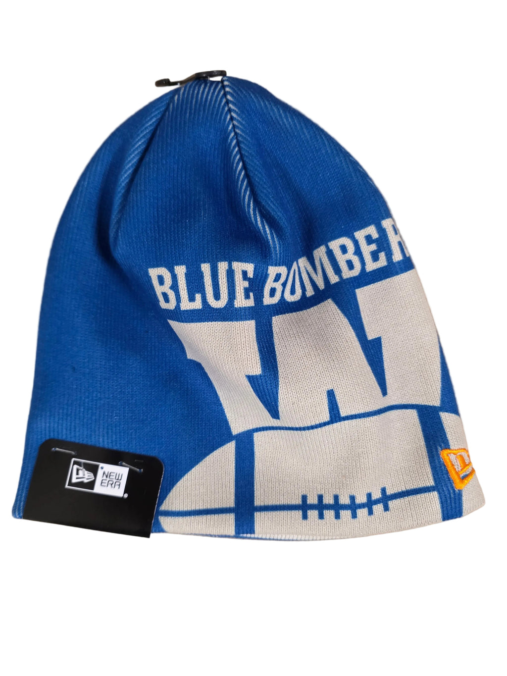 Winnipeg Blue Bombers CFL New Era Men Royal 2026 Turf Traditions Beanie Hat product image 1, provided for visual reference