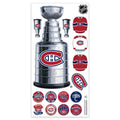 Montreal Canadiens NHL 28"x50" Stanley Cup Wall Vinyl Decal product image 1, provided for visual reference and product