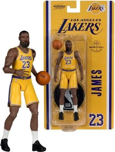 Lebron James Los Angeles Lakers NBA McFarlene's Sportspick Articulated Action Figure Toy product image 1, provided for