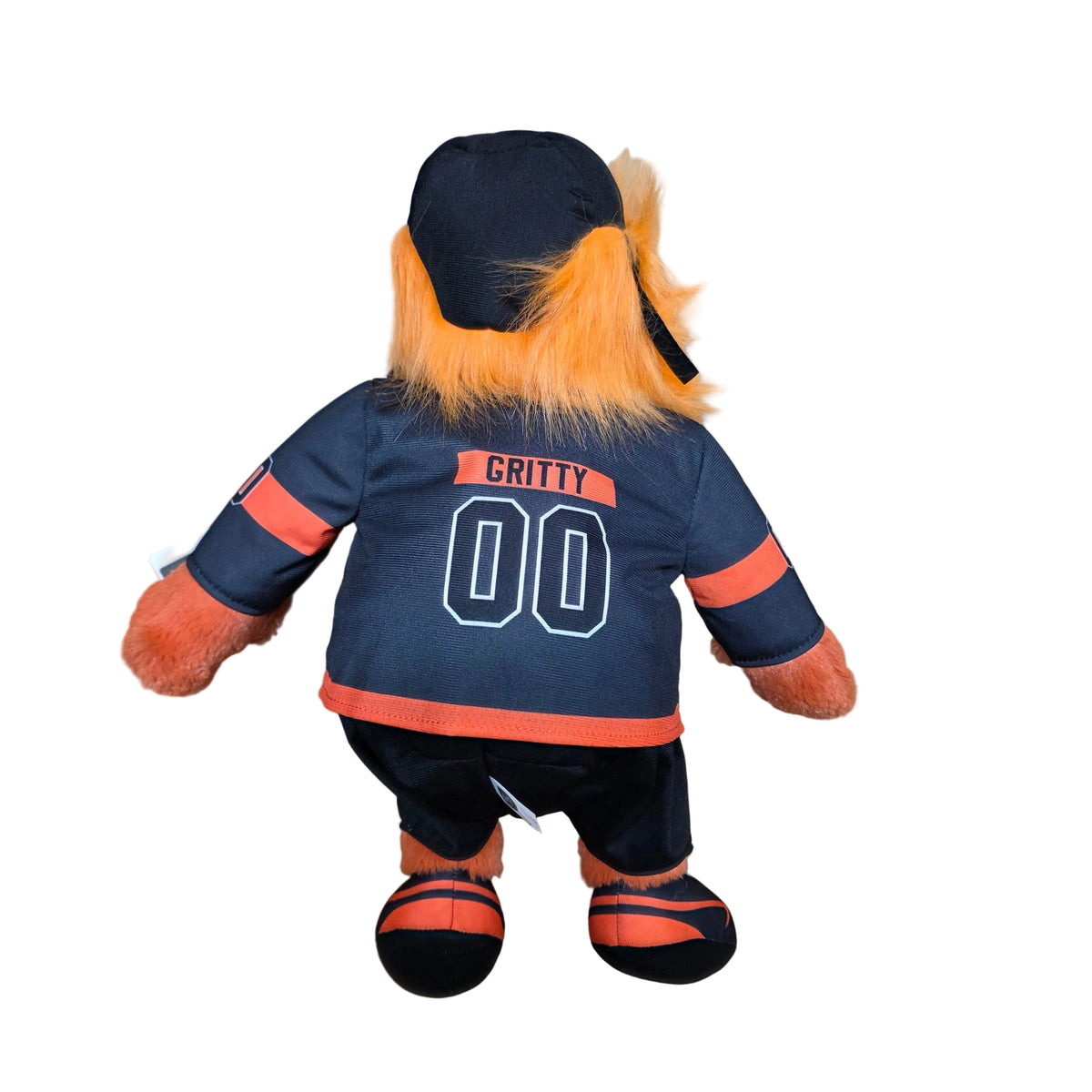 Gritty Philadelphia Flyers NHL Stuffed Animal House 15" Black Jersey Plush Mascot product image 2, provided for visual