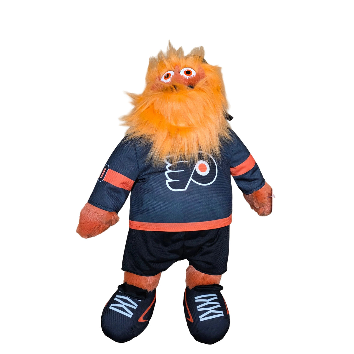 Gritty Philadelphia Flyers NHL Stuffed Animal House 15" Black Jersey Plush Mascot product image 1, provided for visual
