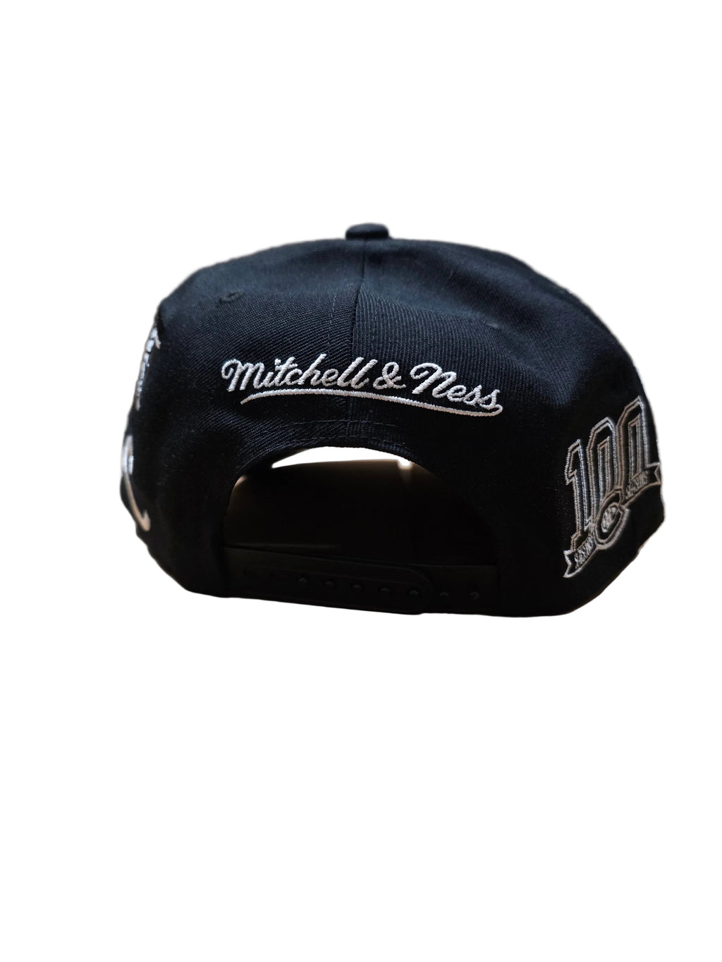 Montreal Canadiens Mitchell & Ness Men Black Moonlight Pro Pinch Fit A-Frame Snapback Hat product image 6, provided for