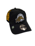 Hamilton Tiger-Cats CFL New Era Men Black 9Twenty 2026 Turf Traditions Adjustable Hat product image 1, provided for visual