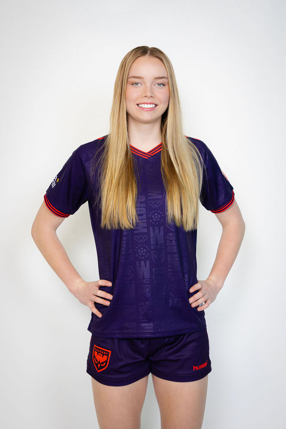 Calgary Wild NSL Hummel Unisex Purple 2026 Home Replica Jersey product image 4, provided for visual reference and product