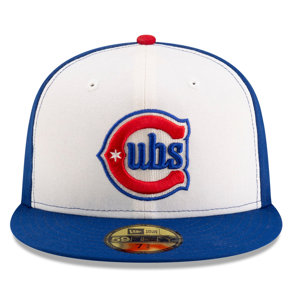 Chicago Cubs New Era White/Royal Alternate Authentic Collection On-Field 59FIFTY Fitted Hat product image 2, provided for
