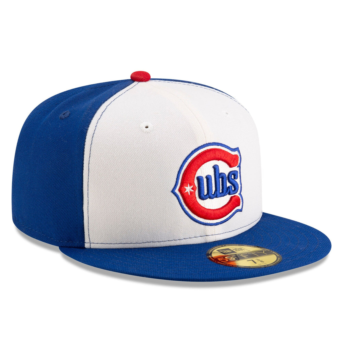 Chicago Cubs New Era White/Royal Alternate Authentic Collection On-Field 59FIFTY Fitted Hat product image 3, provided for