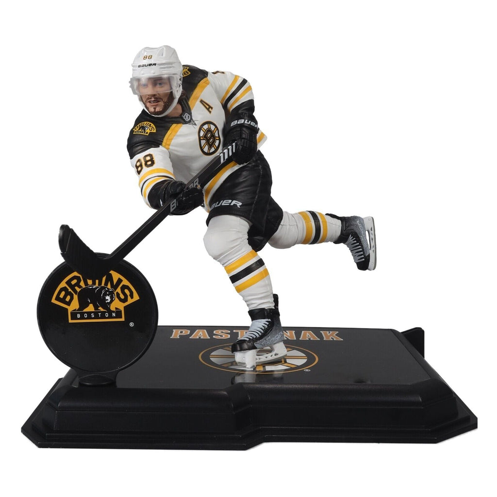David Pastrnak Boston Bruins NHL McFarlane Toys Away Uniform Legacy Series 7" Action Figure product image 2, provided for