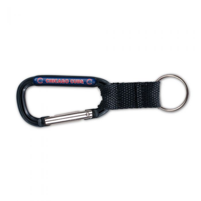 Chicago Cubs Black Carabiner Key Ring product image 1, provided for visual reference and product detail review