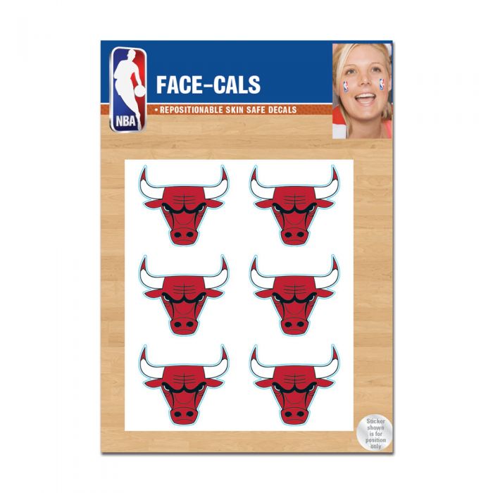 Chicago Bulls Face Cals product image 1, provided for visual reference and product detail review