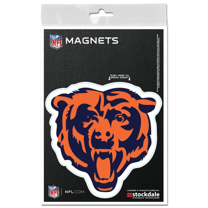 Chicago Bears 3" x 5" Outdoor Magnet product image 1, provided for visual reference and product detail review