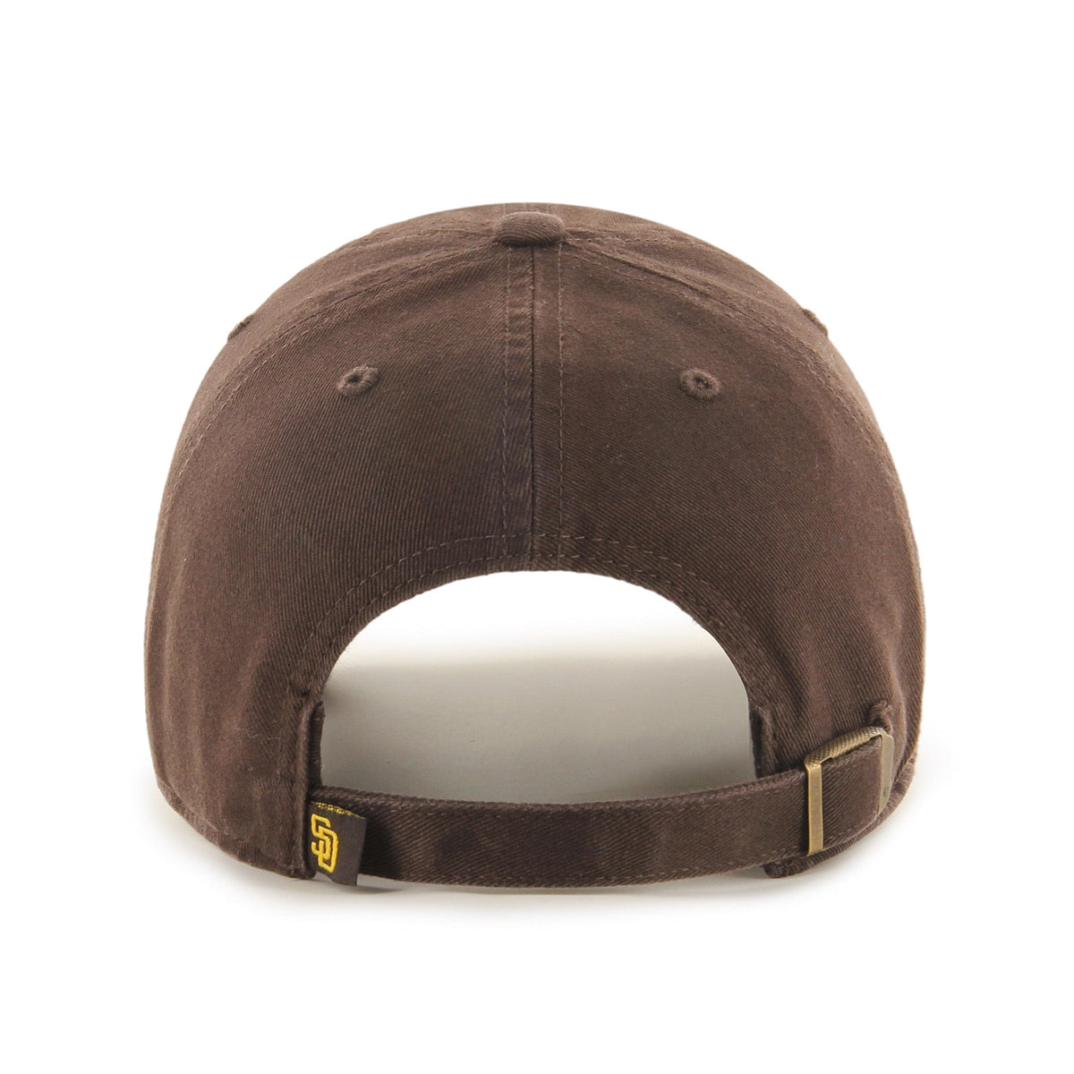 San Diego Padres MLB 47 Brand Men Brown Clean Up Adjustable Hat product image 2, provided for visual reference and product